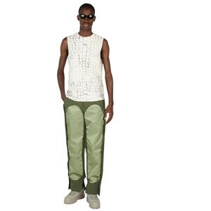 Diesel NWT Army Green 
Double Layer P-CROSSY Utility Trouser/ Pants in Sz 33